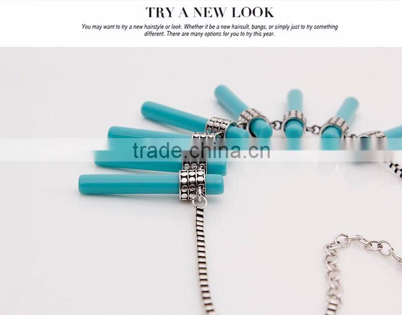 New Design Fashion Crystal Necklaces Women Luxury Statement Diamond Necklace Jewelry SKA8456