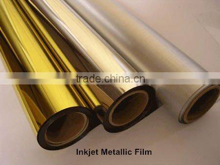 GGF professional large format size inkjet glossy gold film for all inkjet printers with 12",17",24",36",42",44",50",60"