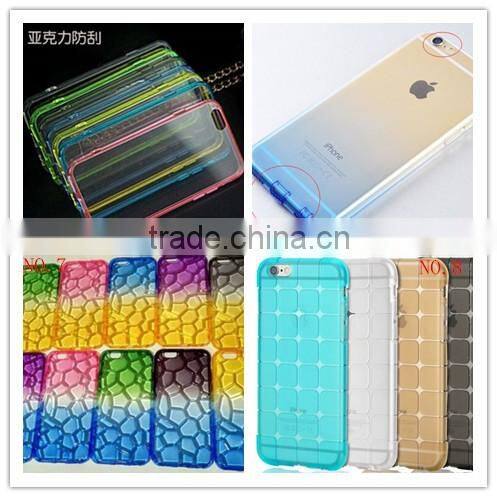 High end anti-shock tpu+pc hybrid combo case /cover with stand for samsung galaxy s7 plus