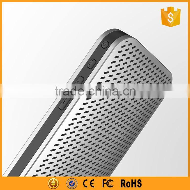 2 in 1 metal power bank bluetooth speaker built-in 5000mah battery