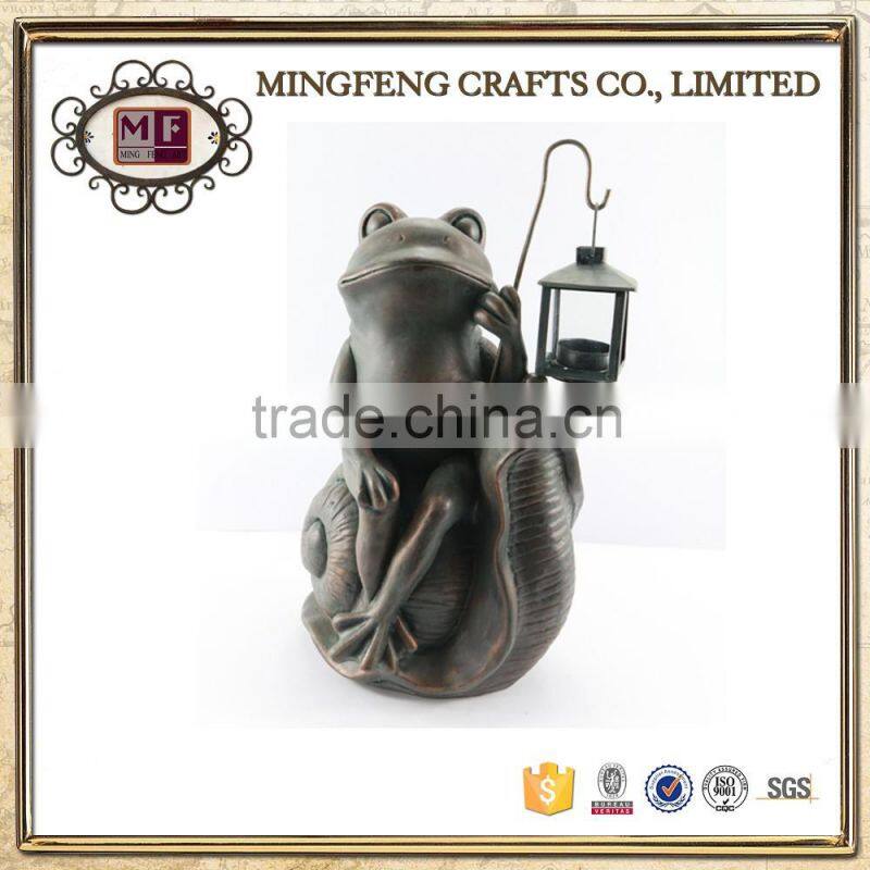 New Polyresin Frog Animal Garden Decoration