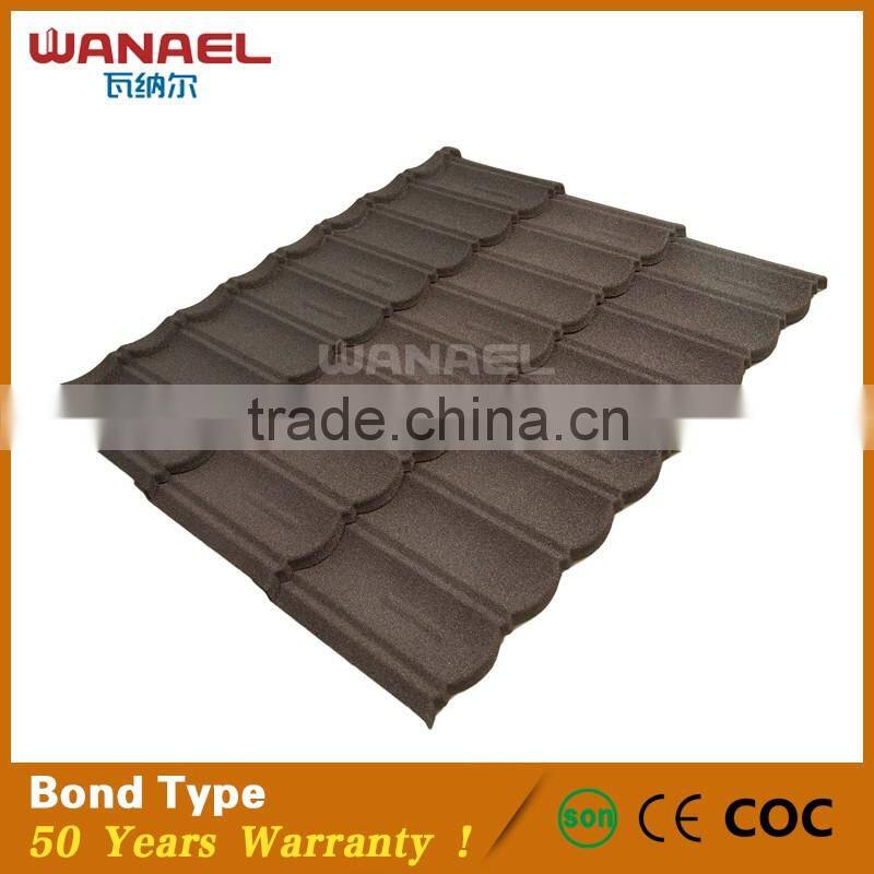 50-years-warranty Bond/Nopad portuguese roof tile