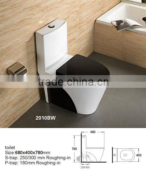 Good Quality Siphon Flushing Gravity Flushing Bathroom Toliet Many Color could choose WC Bathroom Toilet