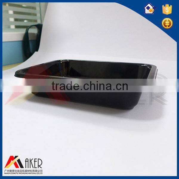 Rectangle Black CPET 100% virgin material Food Plastic microwavable Tray