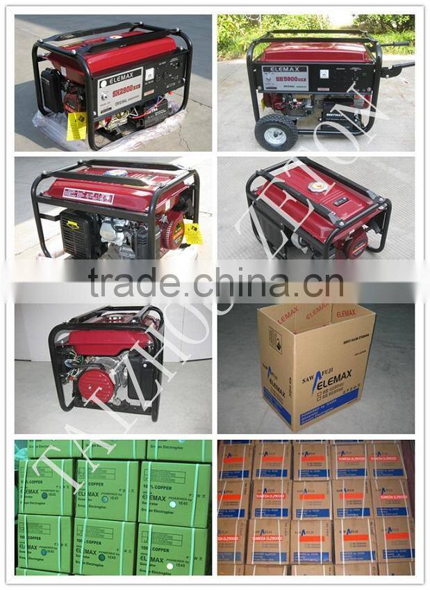 2.0-5.0KW ELEMAX honda type engine free energy generator