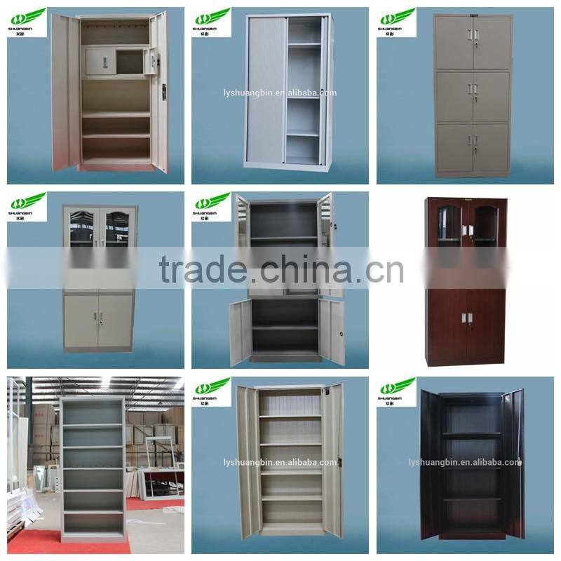 Hot Sale Metal/Steel Wardrobe With Book Shelf