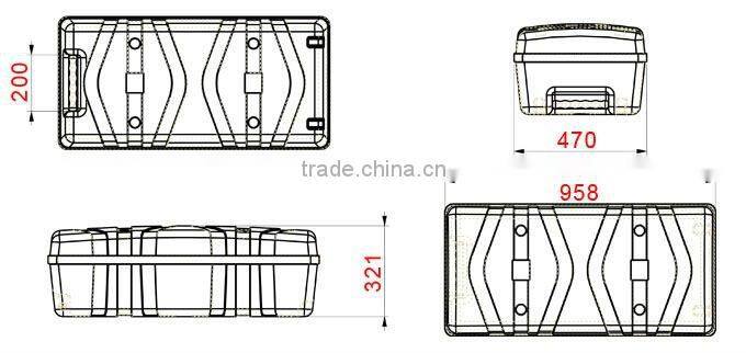 Smart Case | Wave series Smart shipping case