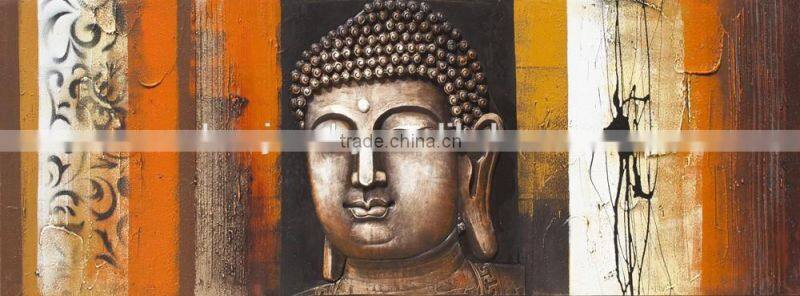 Buddha Oil Painting On Canvas