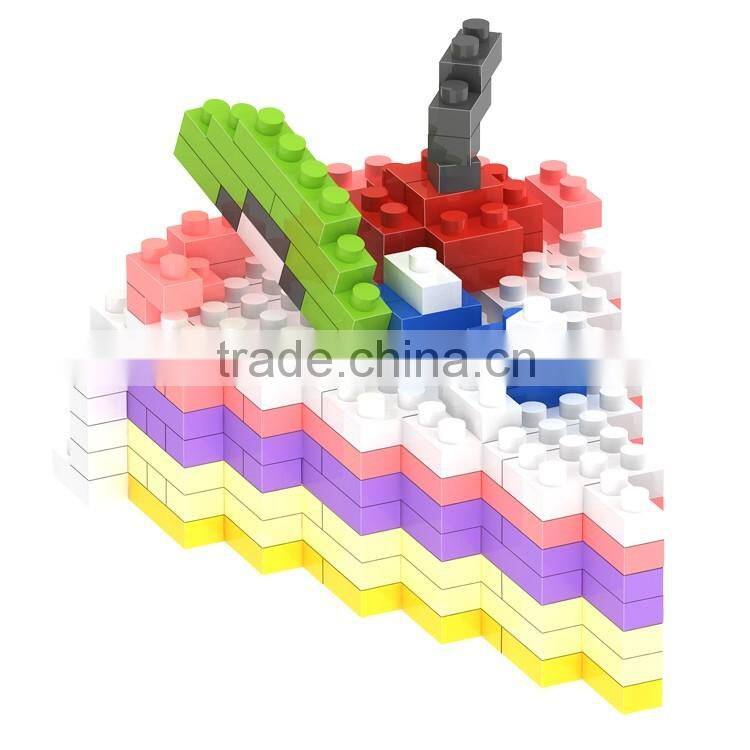 HIQ 2016 hot sale plastic educational building block
