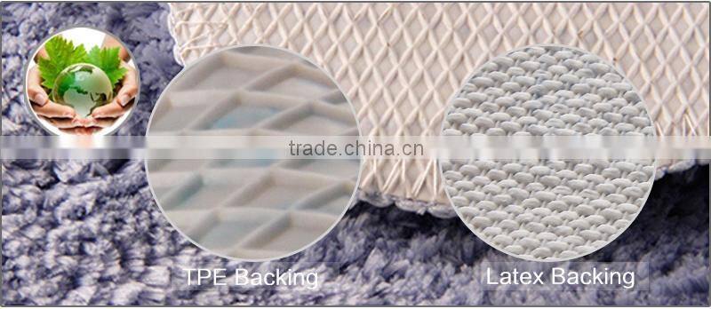 animal shape microfiber kids floor mats