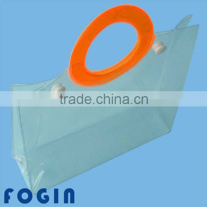 2014 pvc gift bag with handle
