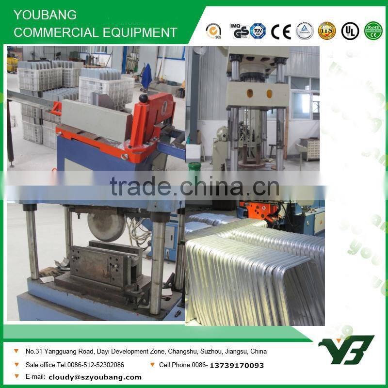 Hot sell 3 wheels aluminum alloy airport trolley with brake (YB-AT01)