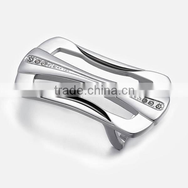 Custom made logo belt buckle stainless steel belt buckle