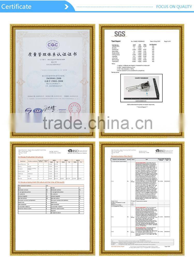 Fashion metal decorative white wash basket made in China