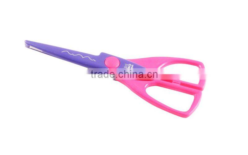 SS035 Colourful craft student stationery scissors
