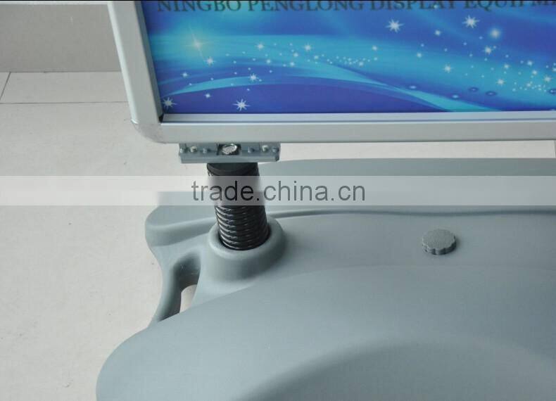 Advertising Display Stand water base front open snap A board poster holder sign stand