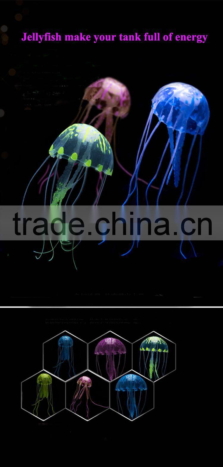 Fish tank decorated jellyfish paperweight