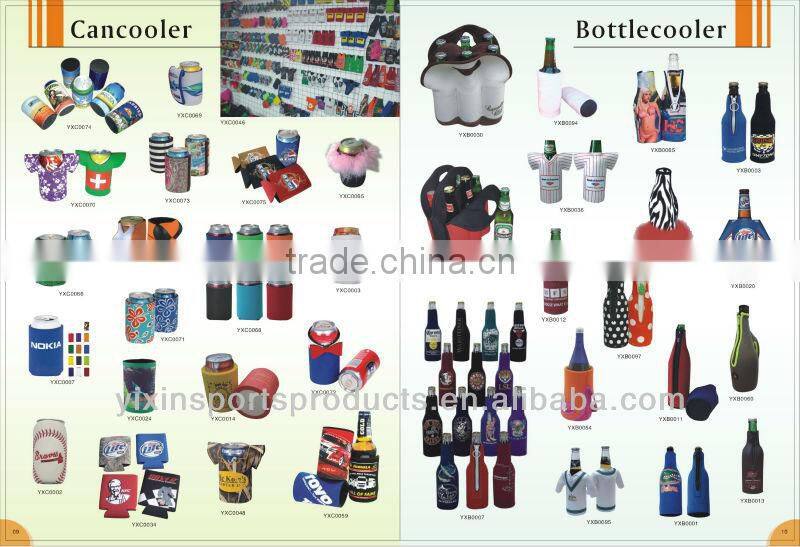 insulated neoprene bottle cooler with belt