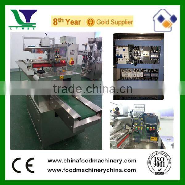 Horizontal High Speed Moon Cake Egg Roll Food Sachet Packing Machine