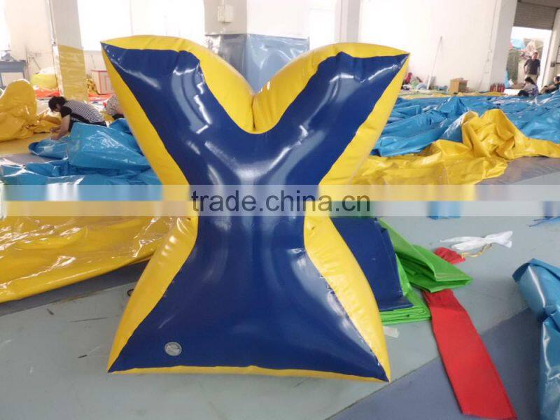 Best price can be customized 0.6mm PVC X paintball fields for sale