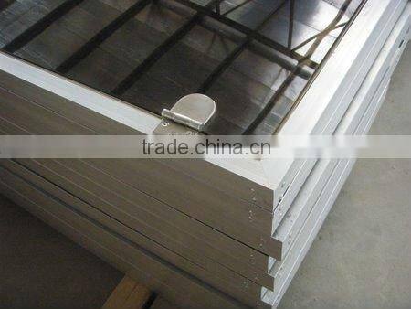 Hemlock wood hinge for sauna glass door