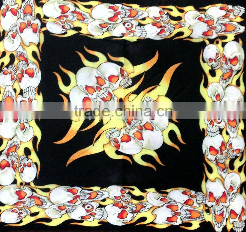 Red weed multifunctional headwear bandana