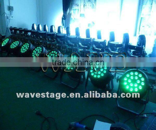 (WLP-01-2)HOT 18 pcs 4 in 1 RGBW led rgbw 18pcs 10w leds ip 65 par light