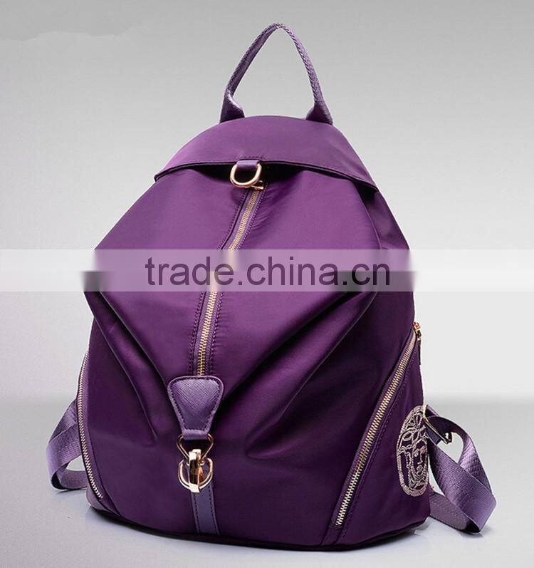 Wholesale portable nylon backpack outdoor hiking backpack unisex nylon backpack