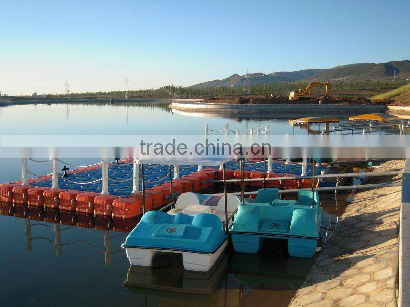 modular plastic floating marina dock