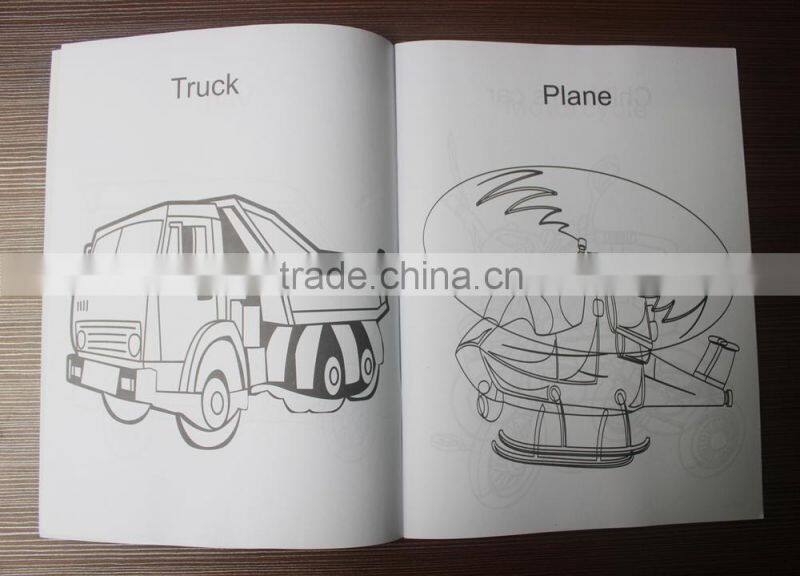 2016 hot sale eco-friendly good quality color child book printing