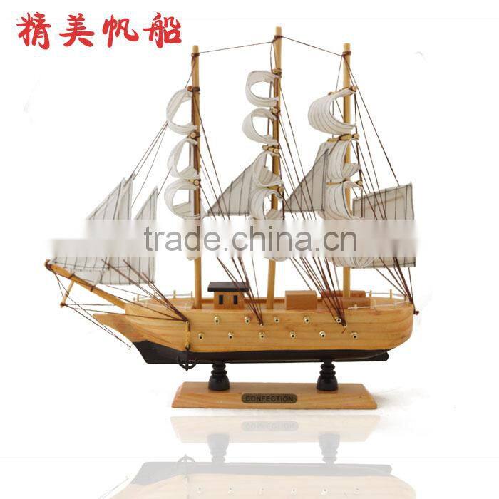 Confirm to EN71 ASTM wooden ship model, wooden model boats