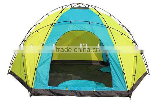 big double layer camping tent 8-10 perons, dome tent, tents for event