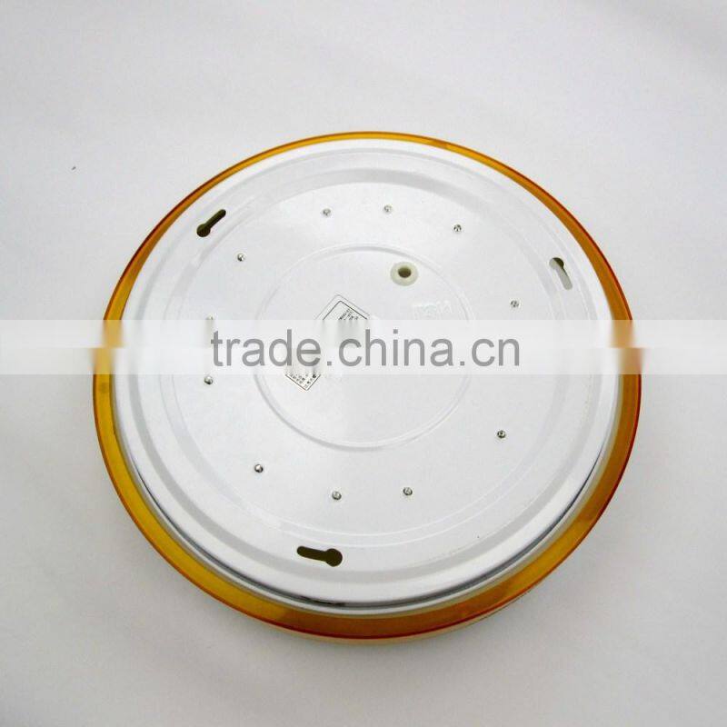 TIWIN 2015 High quality Energy Saving Red 15w 4000k Natural white Plastic bedroom Round led ceiling lamp