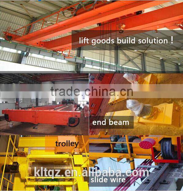Good Safety qc Bridge Running Overhead Crane With Magnet