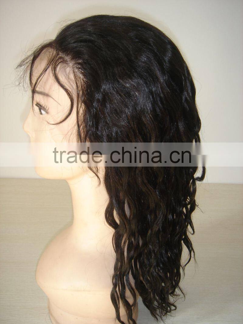 Brazilian Virgin Hair Lace Front Wig Hair Made In China
