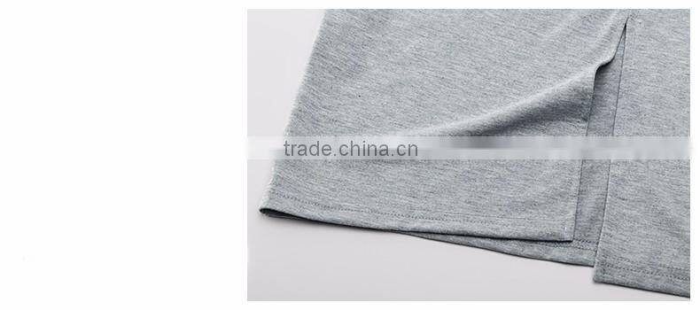 Cultivate one's morality dress female long T-shirt with short sleeves dress after casing head split package hip skirt