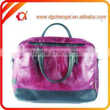 Leather Messenger Briefcase