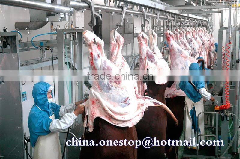 Slaughter Line for Sheep Cattle and Pig Abattoir Machine Slaughter Line for Swine and Bovine