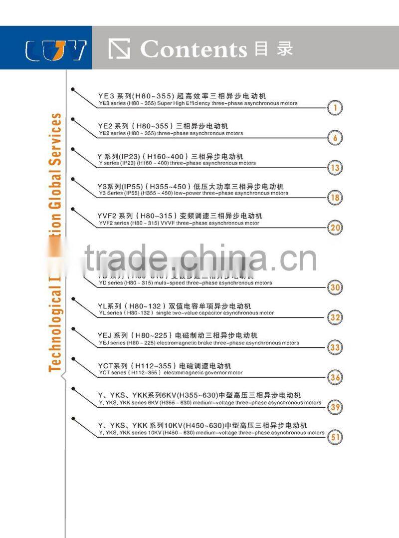 Y,YKS,YKK electrical motor induction motor AC motor electric motor 200kw IC611