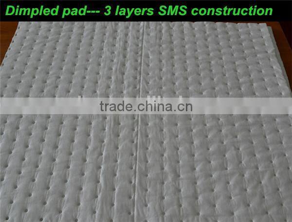 Hot Sale dimpled Meltblown Oil Absorption Mats