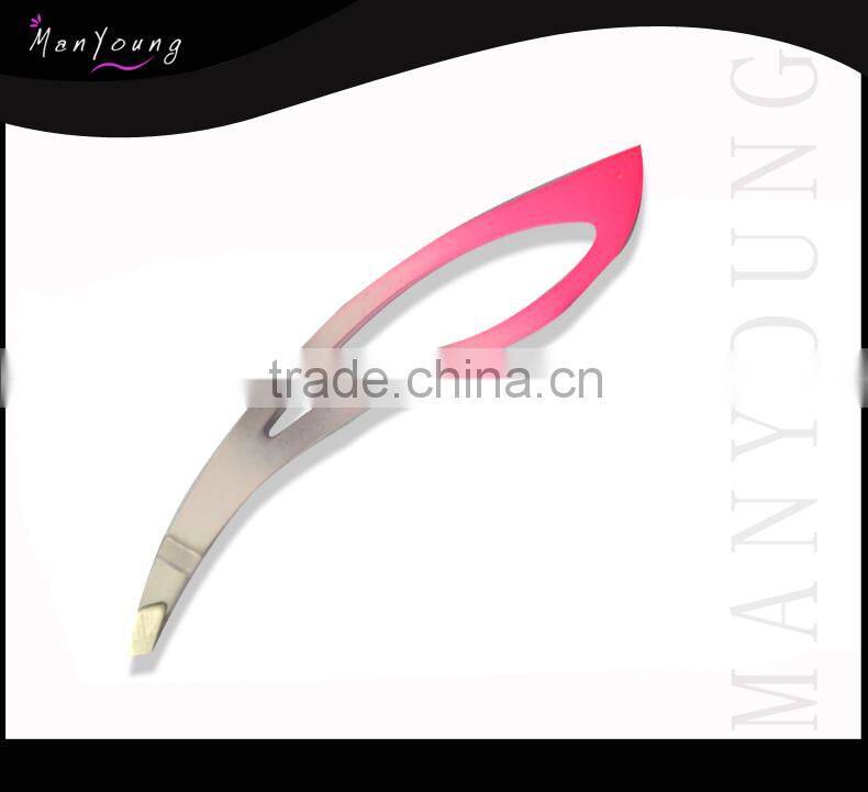 Wholesale Custom Logo Mini Slant Tweezer For Promotional Gift