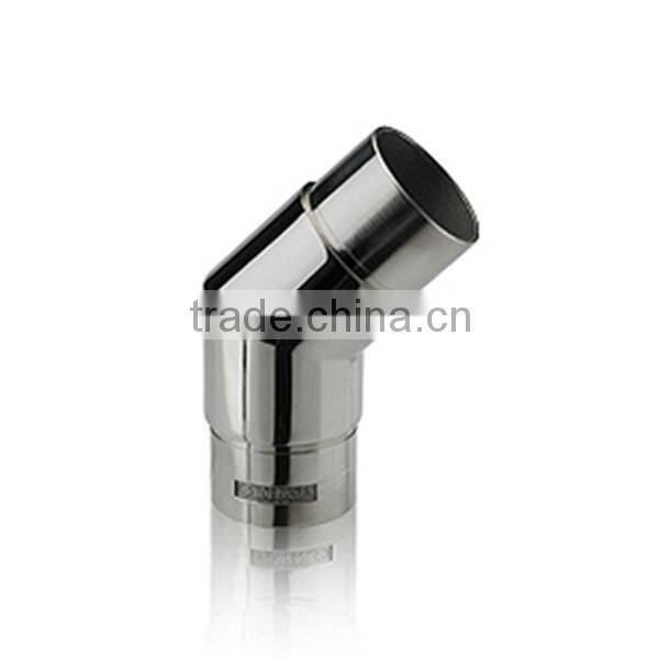 Stainless steel tube connector garde corps inox Stainless steel 90 degree elbow