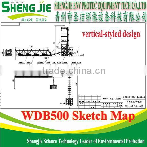 500T/H Stabilized Soil Mixing Plant Concrete Mixing Plant