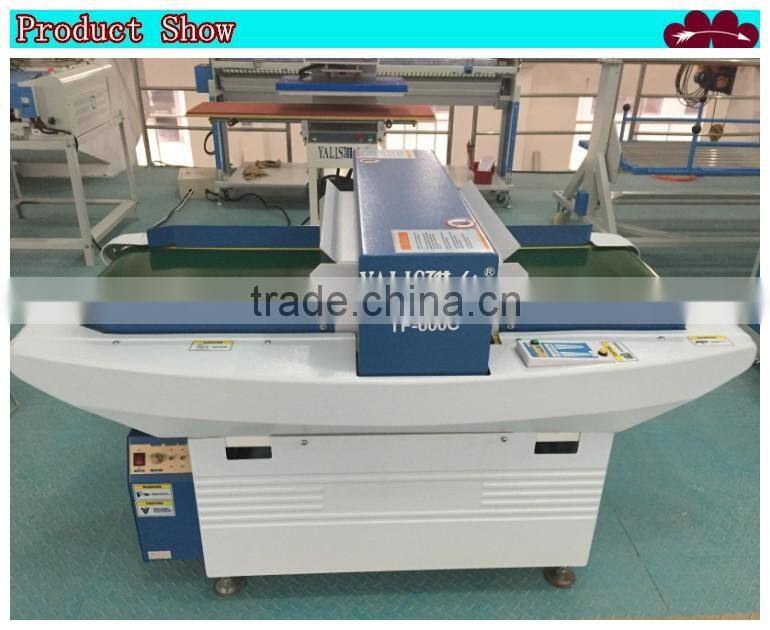 Compact structure metal detection machine processiong factories/needle detector for cushion cover