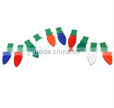 Christmas Bulbs Reflective Holiday Car Magnets