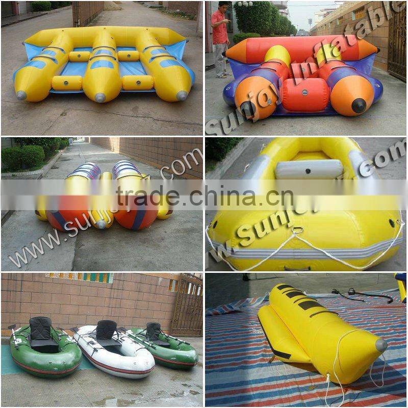 Hot Double Inflatable Surfing boat/Inflatable banana boat/inflatable flying boat