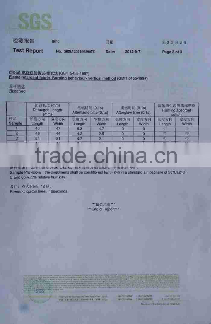 meta-aramid fabric/meta-aramid pants