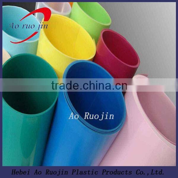 2016 high quality pp clear plastic hard packaging pp board