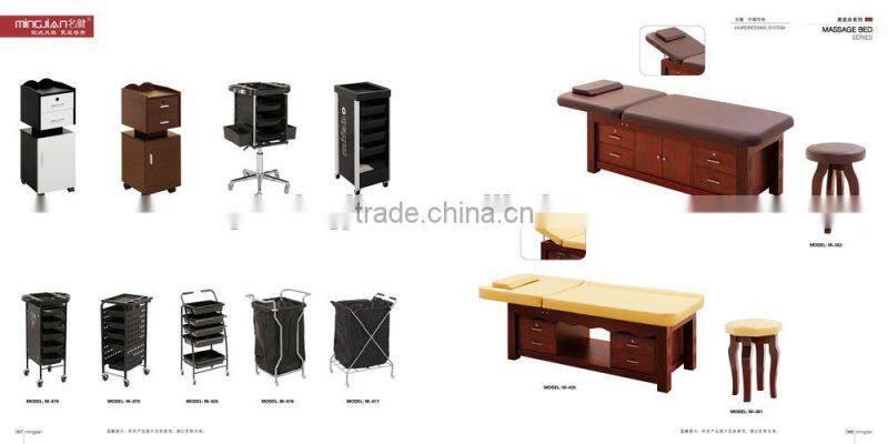 steel frame salon trolley M987