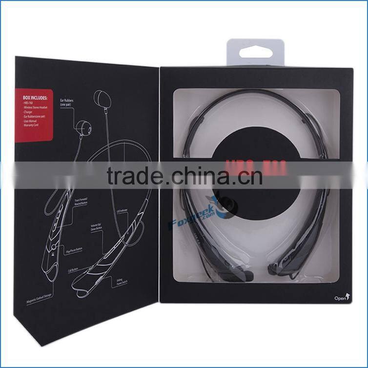 100% Original headphone bluetooth earphone High quality in ear headphone necklace and wireless with original retail box